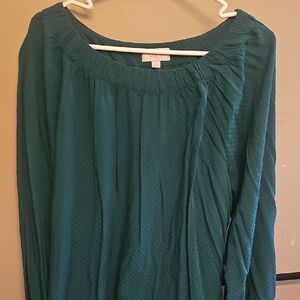 LOFT Teal Blouse